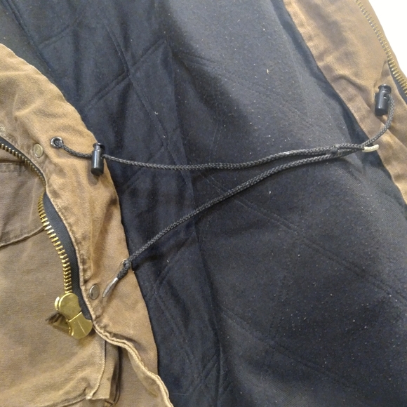 Vintage Union Made Carhartt Jacket double two way zipper 1999 Sz X Large - Picture 13 of 16